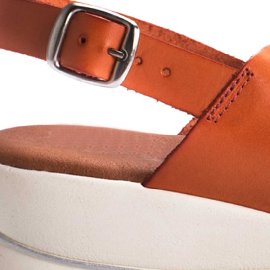 Platform sandal Montevita in Orange
