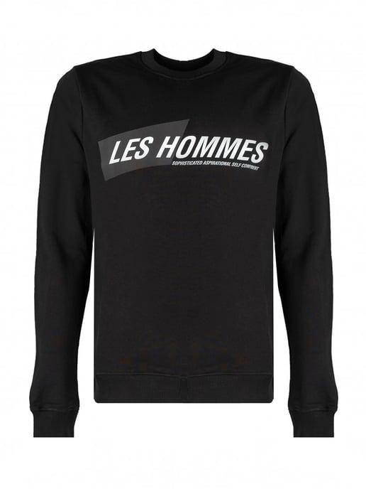 Les Hommes Sudadera Hombre Negro - Image 1