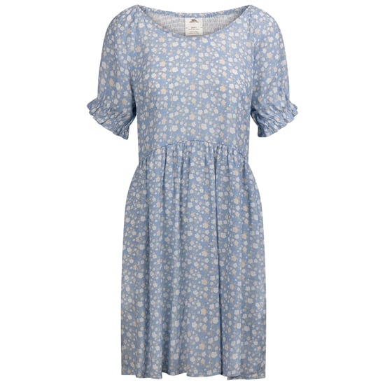 Trespass Womens/Ladies Margaret Short-Sleeved Casual Dress (Cool Blue) - Image 1