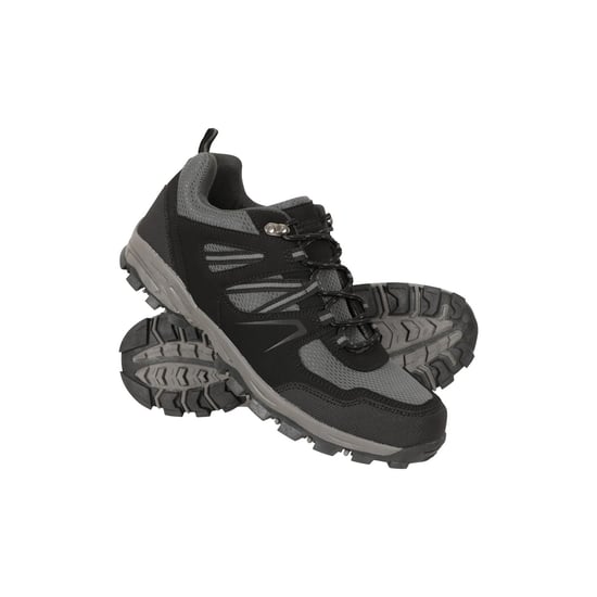 Mountain Warehouse Mens Mcleod Outdoor Wide Walking Shoes (Black) - Image 6