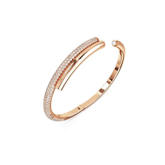 Swarovski 'Dextera' Women's Gold Plated Metal Bracelet - Rose 5692267 - Image 3