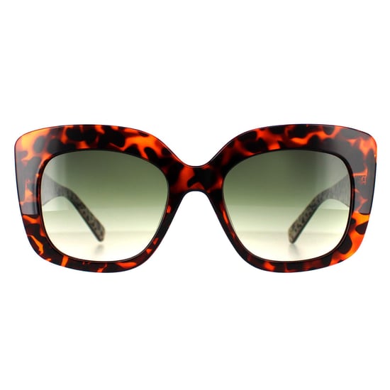 Ted Baker Cat Eye Womens Double Champagne Demi Green Gradient TB1675 Hattie