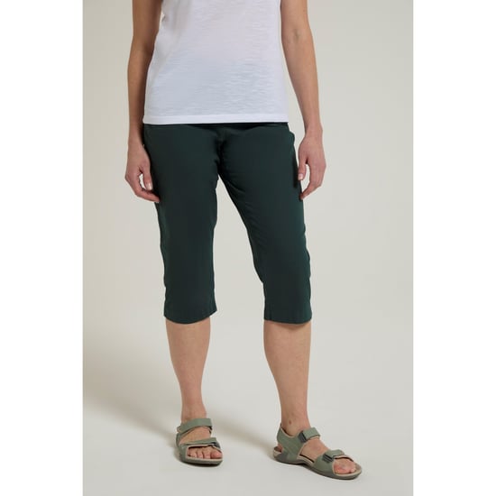 Mountain Warehouse Womens/Ladies Coastal Stretch Capri (Green) - Image 1