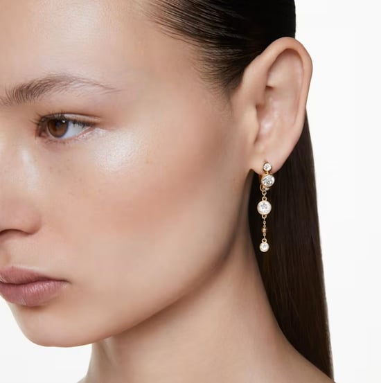 Swarovski 'Imber' Women's Gold Plated Metal Drop Earrings - Gold 5680097 - Image 5