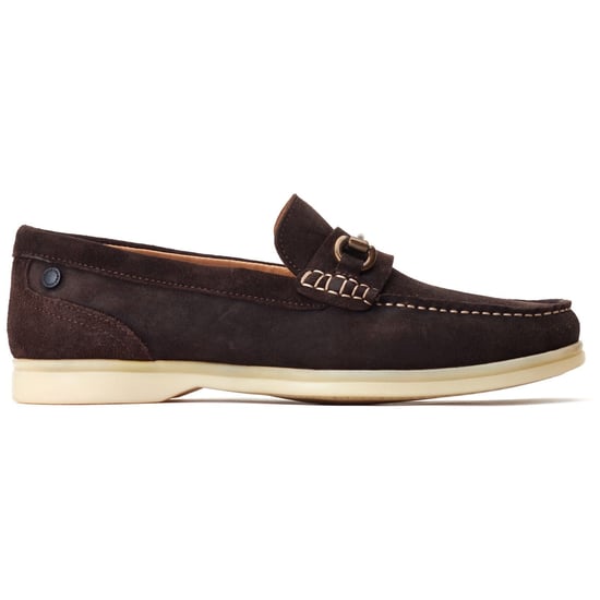 Base London Snapper Leather Men's Burnt Brown Loafers - Image 5