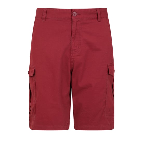 Mountain Warehouse Mens Lakeside Cargo Shorts (Burgundy) - Image 1
