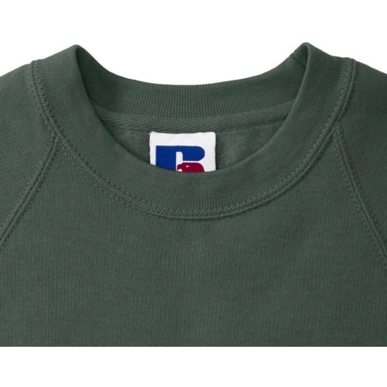 Russell Classic Sweatshirt (Bottle Green) - Image 2