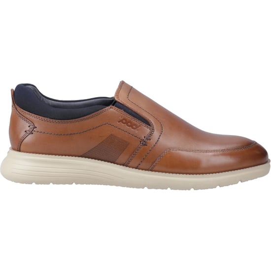 Pod Holden Leather/Textile Men's Cognac Trainers - Image 5