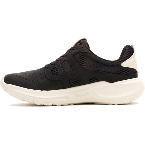 Hush Puppies Seventy8 Runner Suede Women's Black Trainers - Image 5
