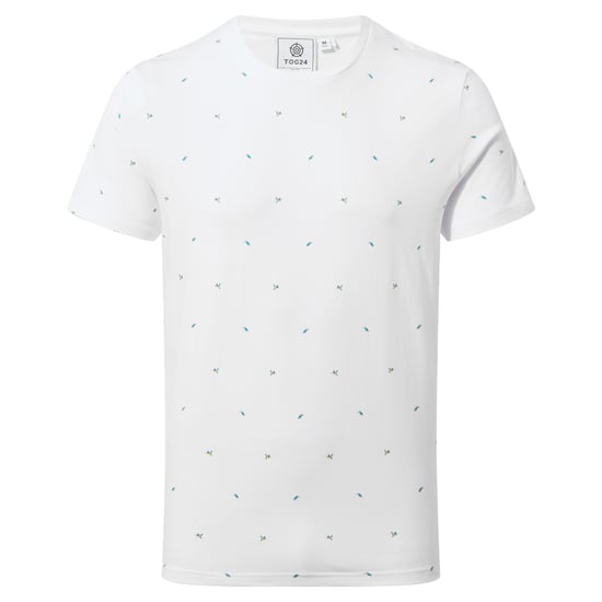 Tapton Mens T-Shirt Optic White
