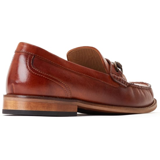 Base London Madison Leather Men's Brown Loafers - Image 2