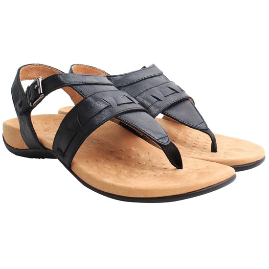 Vionic Rest Lupe Womens Black Sandals - Image 1