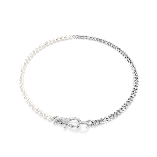 Swarovski 'Dextera' Women's Base Metal Necklace - Silver 5689634 - Image 1