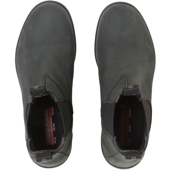 Hard Yakka Brunswick Leather Men's Charcoal Nubuck Boots - Image 4