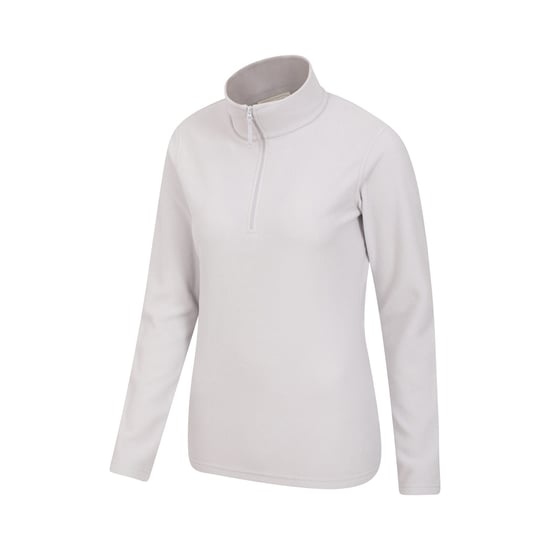 Mountain Warehouse Womens/Ladies Camber II Fleece Top (Frosted) - Image 2