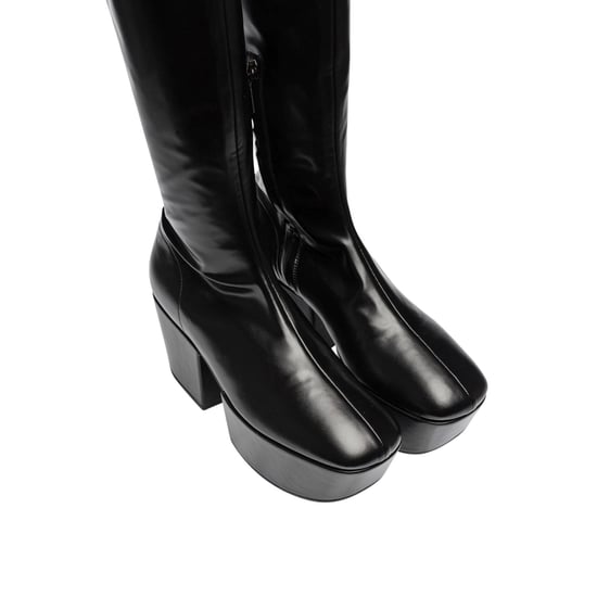 Botas de plataforma de piel Prada - Image 4