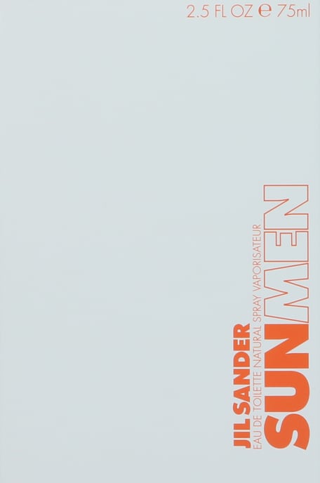 Jil Sander Sun Men Eau De Toilette Vaporizador 75 ml - Image 2