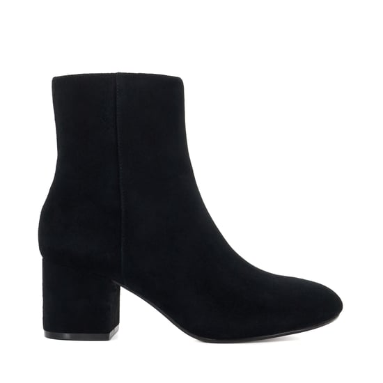 Dune Ladies Ottack 2 - Side Zip Block Heel Ankle Boots