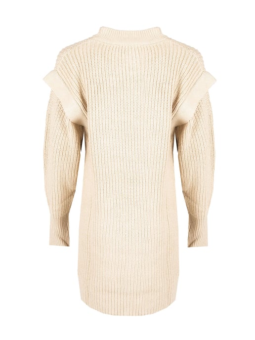 Silvian Heach Dress Woman's Beige
