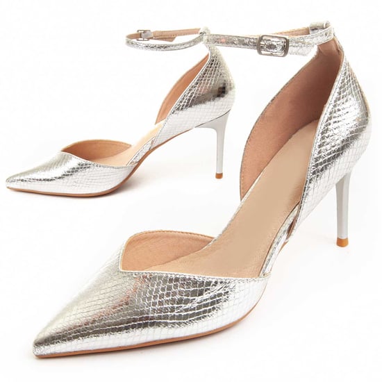 Montevita Zapato De Tacón Festshoe6 En Plateado - Image 1