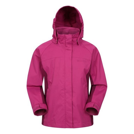 Mountain Warehouse Childrens/Kids Shelly II Waterproof Jacket (Berry) - Image 1