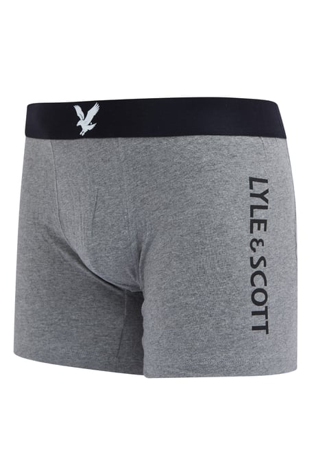 Lyle & Scott 3 Pack Men's Jonathan Eagle Waistband Trunk - Image 6