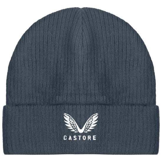 Castore Logo Stock Kids Grey Beanie - Image 1