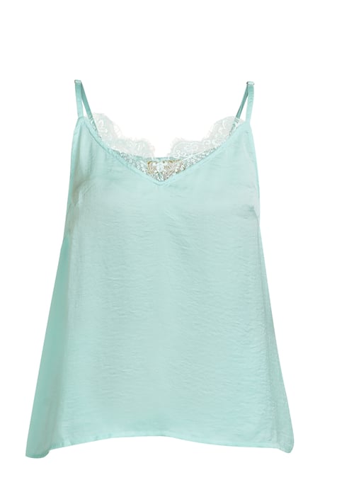 Mymo Lace Top women aqua - Image 1