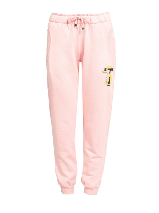 Trussardi Sport Pantalones de mujer rosado - Image 1