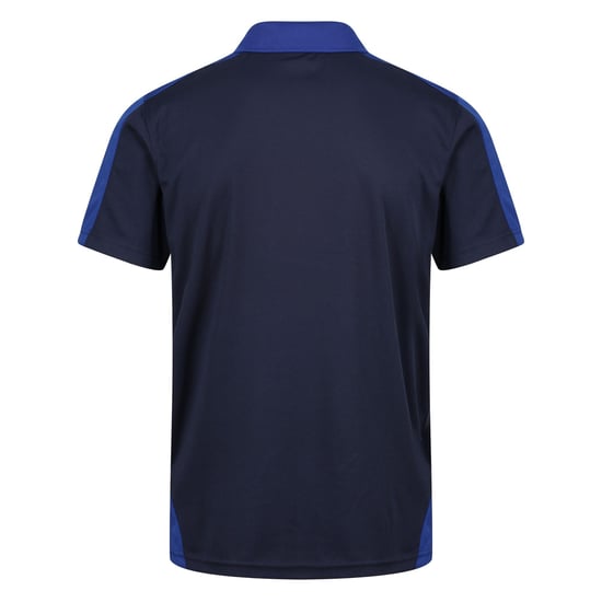 Regatta Mens Contrast Coolweave Polo Shirt (Navy/New Royal)