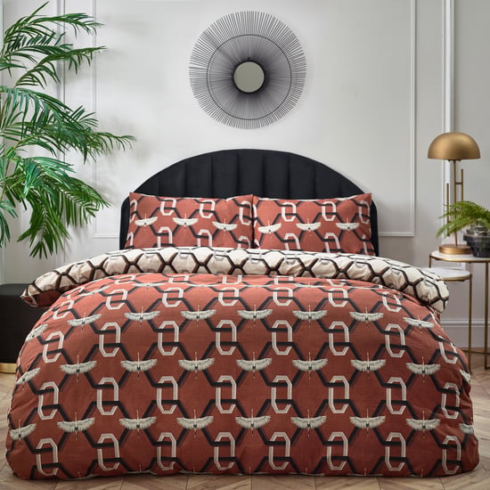 furn. Avalon Geometric Duvet Cover Set