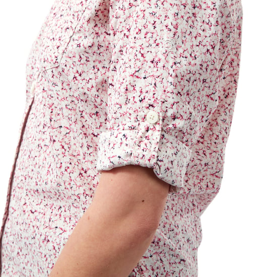 Craghoppers Womens/Ladies Fara Long-Sleeved Shirt (Raspberry)