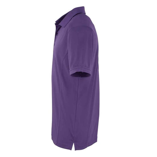 Premier Mens Coolchecker Pique Polo Shirt (Purple) - Image 3