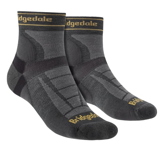 Bridgedale - Calcetines de running Ultralight Merino Sport para hombre - Gunmetal - Image 1