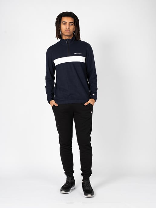 Champion Sudadera del hombre Blanco, azul oscuro - Image 2
