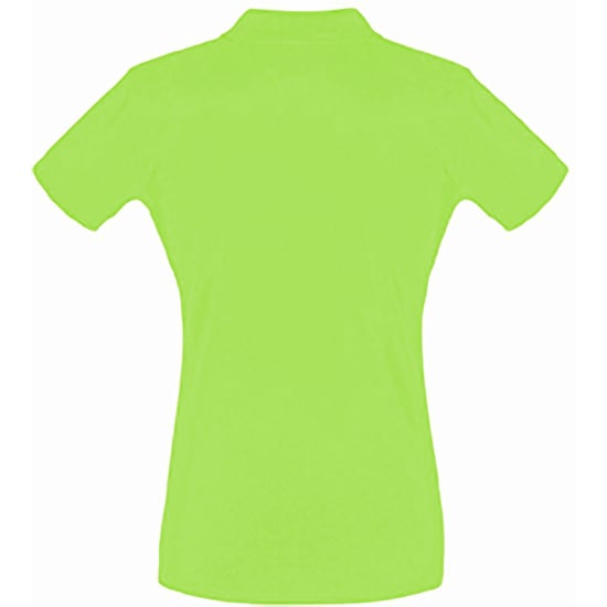 SOLS Womens/Ladies Perfect Pique Short Sleeve Polo Shirt (Apple Green) - Image 2