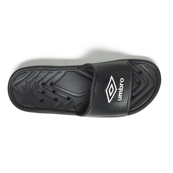 Umbro Mens Shower Sliders (Black/White) - Image 4