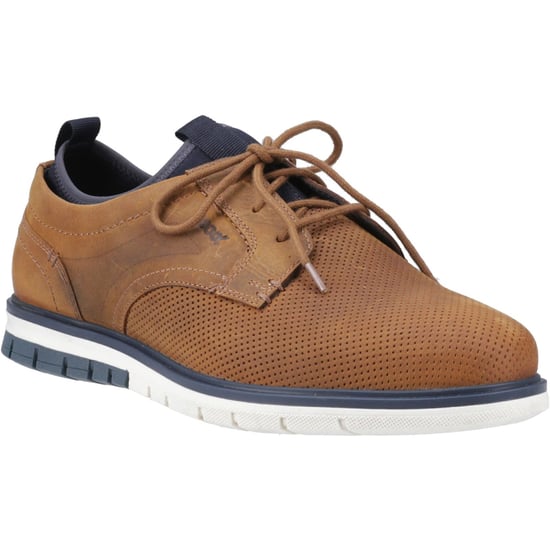 Pod Murphy Leather Men's Tan Lace-Up Shoes - Image 1