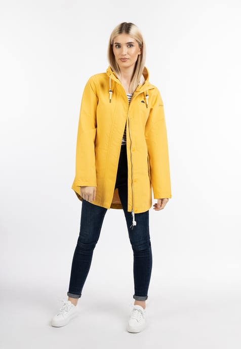 Schmuddelwedda rain jacket - recycled material bridgeport - Image 1