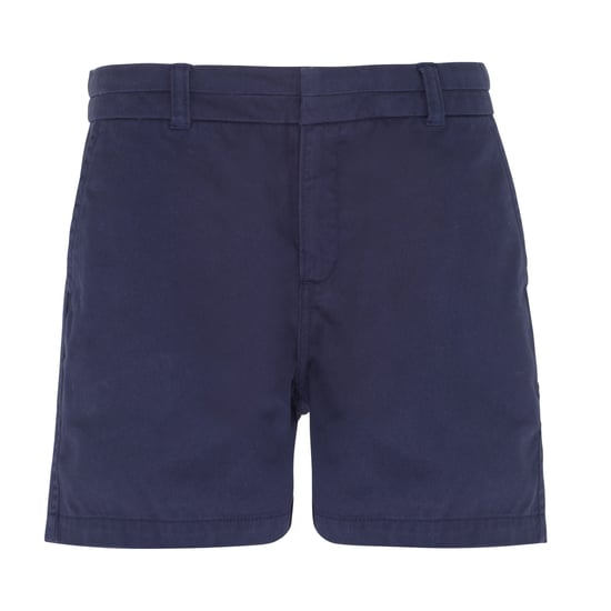 Asquith & Fox Womens/Ladies Classic Fit Shorts (Navy) - Image 1