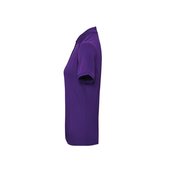 Premier Womens/Ladies Coolchecker Plus Polo Shirt (Purple) - Image 3
