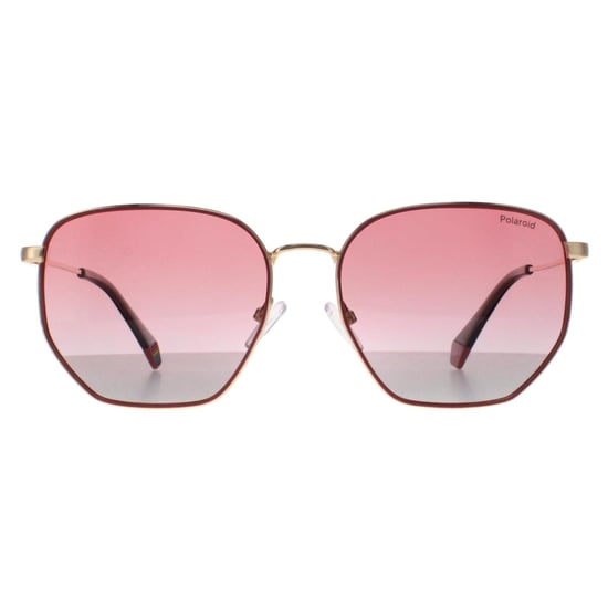 Polaroid Cuadradas Unisex Oro Rosa Gradiente Polarizadas PLD 6214/S/X - Image 1