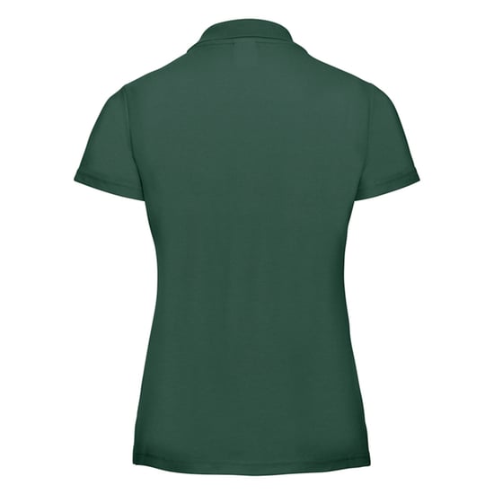 Russell Womens/Ladies Classic Polycotton Polo Shirt (Bottle Green) - Image 2
