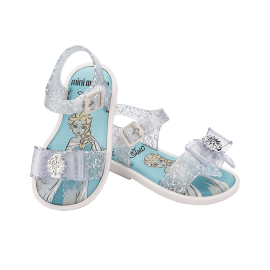 Mar Sandal x Disney Princess Glitter Clear /White - Image 2