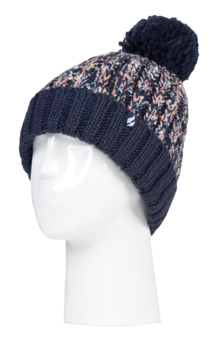 HEAT HOLDERS - Gorro térmico de invierno para mujer con pompón grande - Image 1