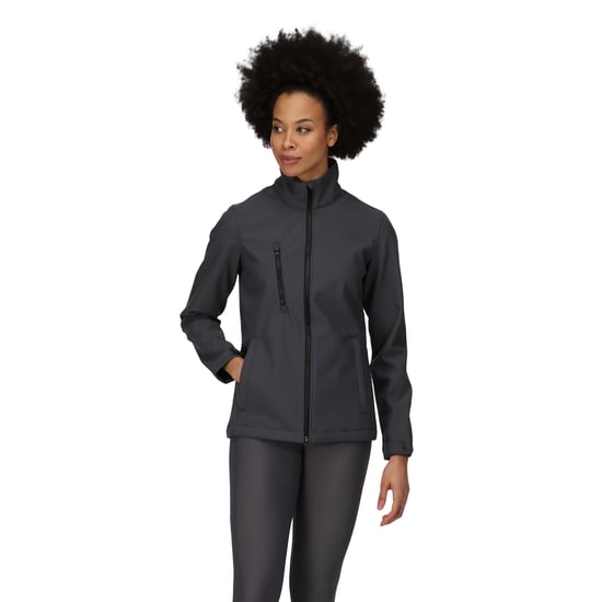 Regatta Womens/Ladies Ablaze 3 Layer Membrane Soft Shell Jacket (Seal Grey/Black)