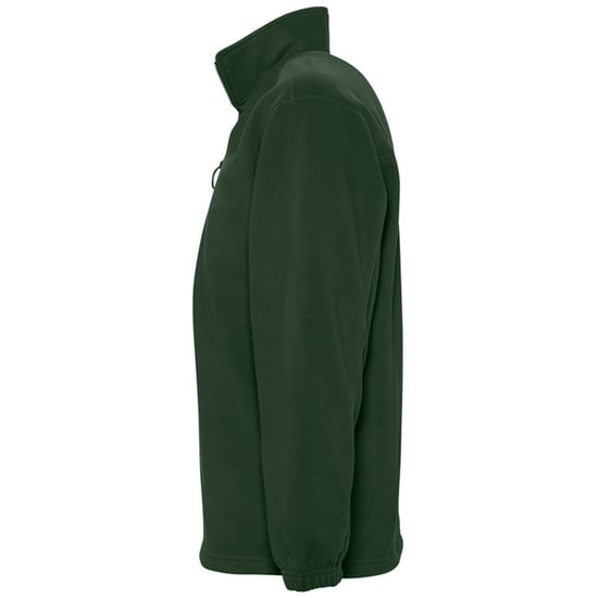 SOLS Ness Unisex Zip Neck Anti-Pill Fleece Top (Forest Green) - Image 3