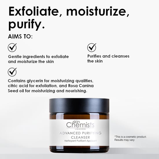 skinChemists Limpiador Purificante Avanzado 50ml - Image 5