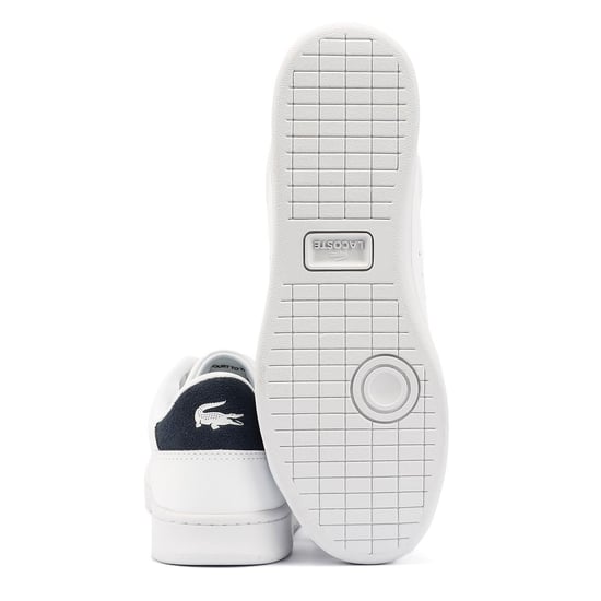 Zapatillas de cuero blancas para hombre Lacoste Carnaby - Image 4