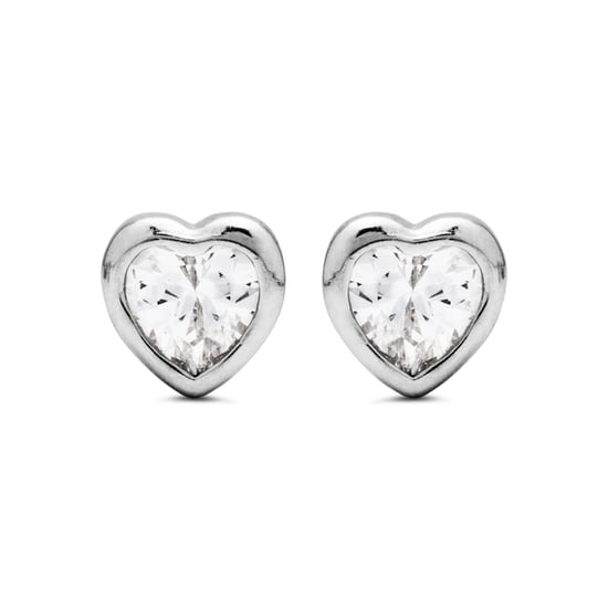 Pendientes Luxenter  de Plata de Ley 925 con Circonita Brillante acabados en rodio - Goth - Image 1